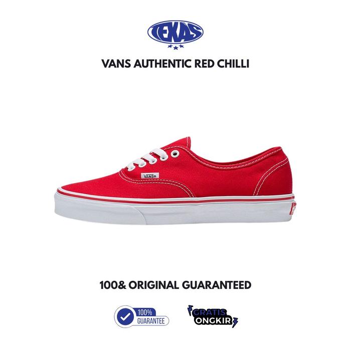 Vans Authentic Classic Red Chilli