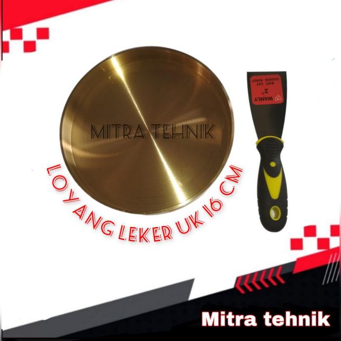 Loyang leker putar kuningan wajan leker kuningan