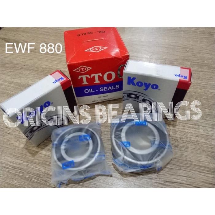 BEARING KIT MESIN CUCI ELECTROLUX EWF880F KOYO ASLI JAPAN