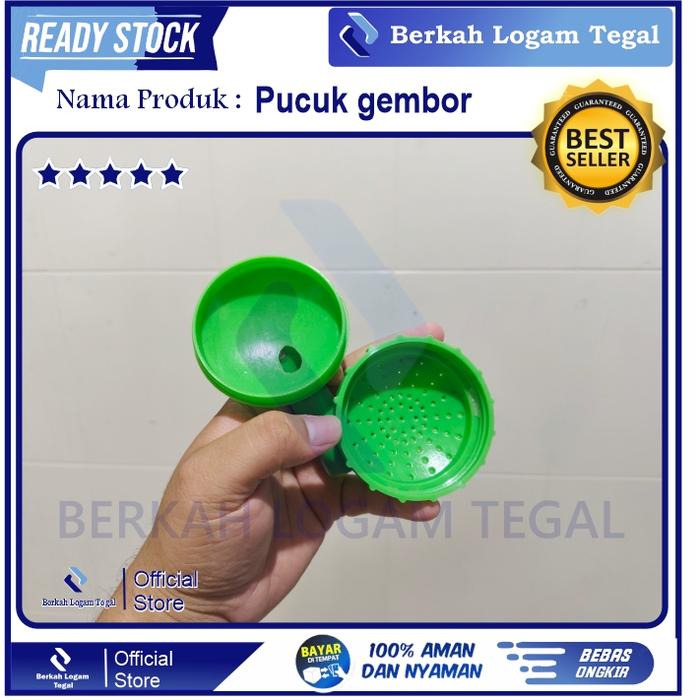 Alat siram tanaman untuk pucuk pipa selang pucukan genbor / cepor gembor