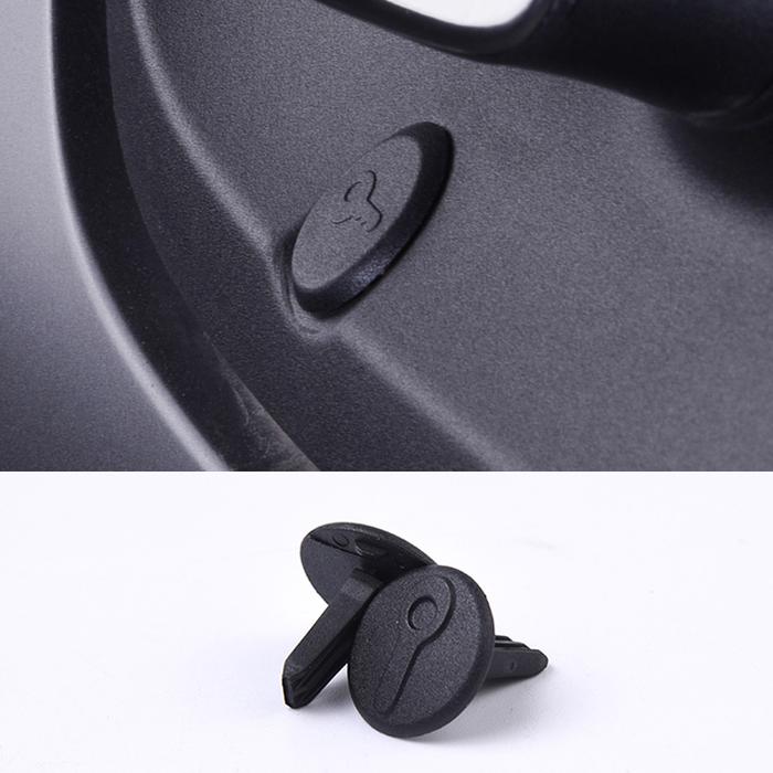 Original Car Door Keyhole Protective Cover For Smart 451 Fortwo Smart