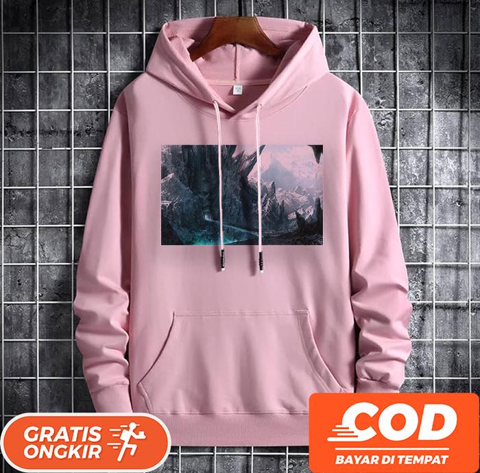 Sweater Hoodie Wanita Dewasa Original Branded - Skull Imagine oversize  cowok