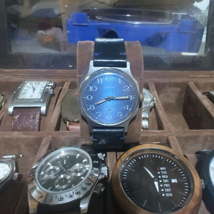 Jam Antik Rusia Pobeda Manual Winding/Putar