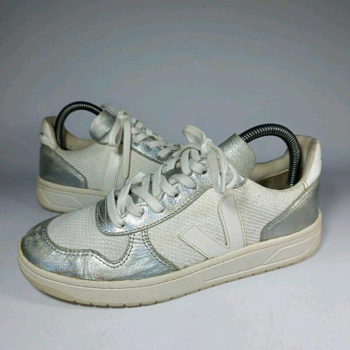 Veja original leather sneakers 38 size woman shoes