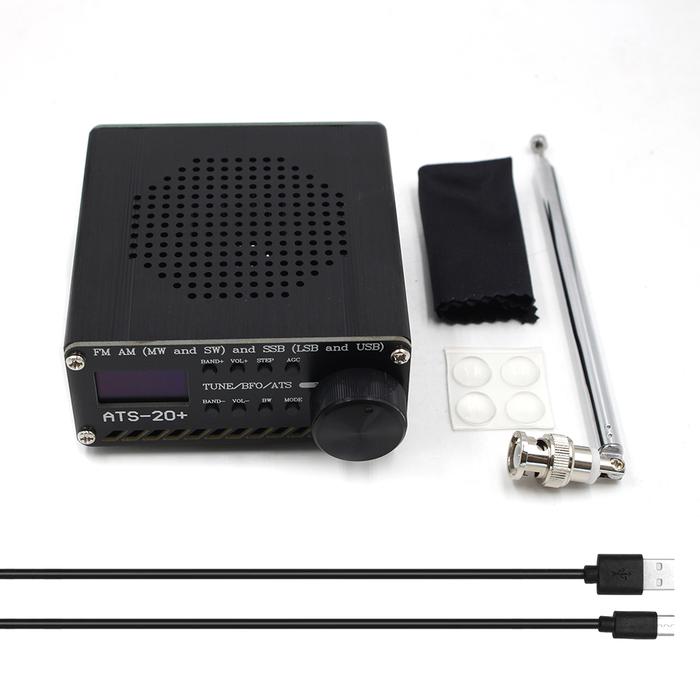 SI4732 Full Band Radio Receiver ATS-20+ Receiver FM AM (MW SW) SSB (LSB USB)