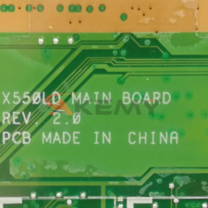 Motherboard Laptop Akemy X550LD untuk Asus X550L X550LD X550LC X550LN