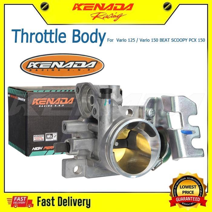 KENADA TUAS GAS TB THROTTLE BODY ONLY PNP VARIO 125 / VARIO 150 BEAT SCOOPY PCX 150 LOCAL 2018 VERZA