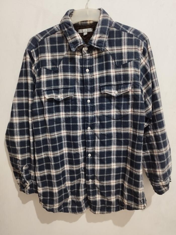 TKTT 003 - KEMEJA FLANEL LENGAN PANJANG JAKET FLANEL TEBAL PRIA