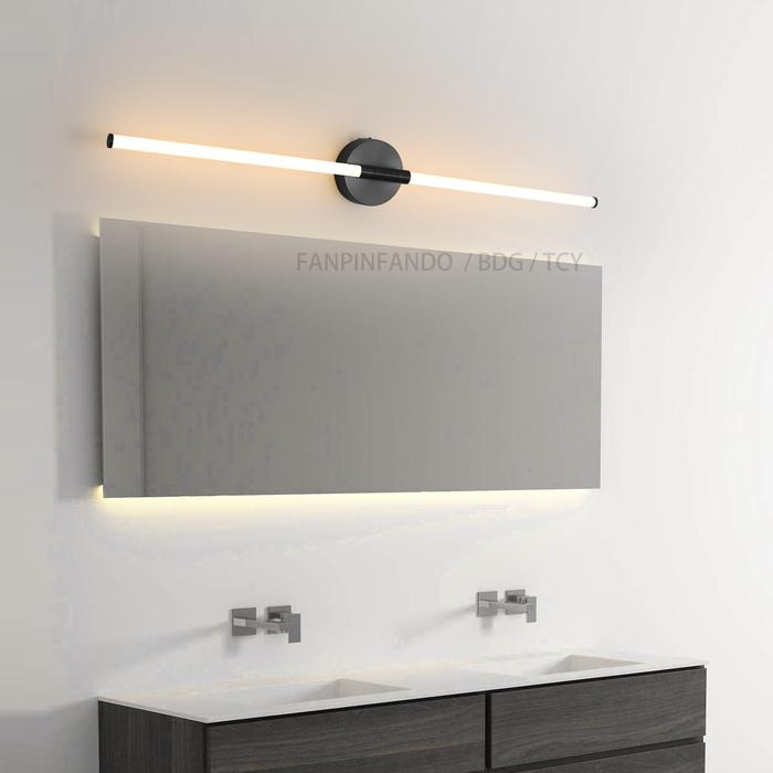 LODOOO Lampu Cermin Kamar Mandi Modern Lampu Meja Rias Lampu Led