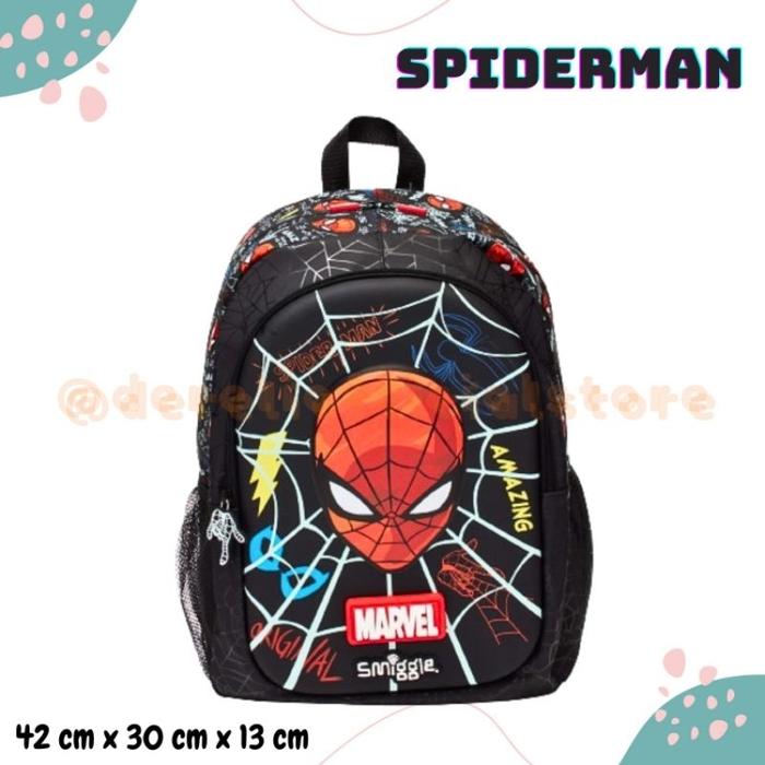 > SMIGGLE - SMIGGLE MARVEL - RANSEL SMIGGLE MARVEL - LUNCH BOX SMIGGLE MARVEL - Ransel SD SMP SMA - 