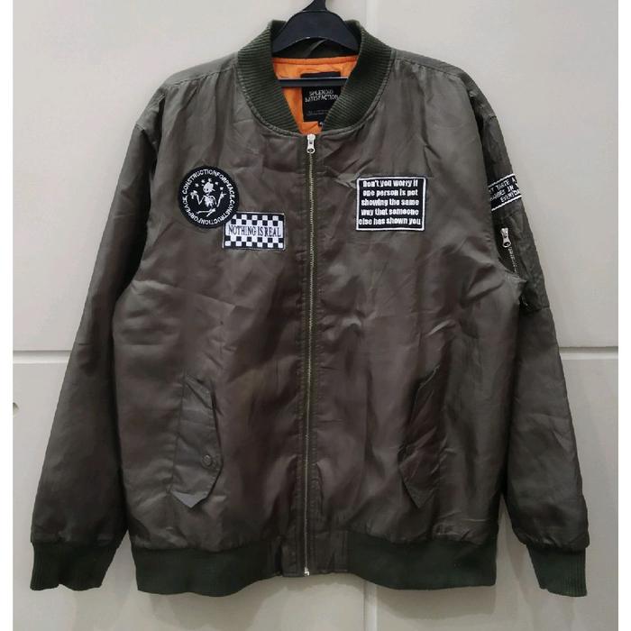 Splendid Satisfaction Bomber Jacket Army