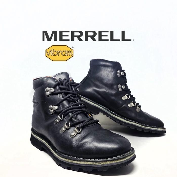 Sepatu MERREL Monkey Boots Vbram Kulit legit Size 39 Pria | Not Wolverine, Redwing, Dr Martens, Para