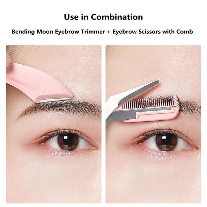 Set Gunting Alis / Gunting Cukur Alis Dengan Sisir / Alat Cukur