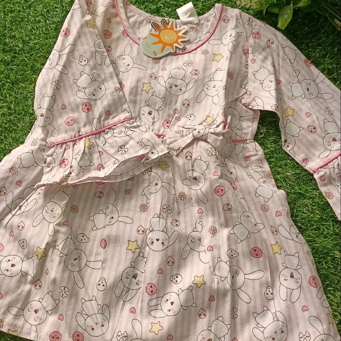Dres anak motif kelinci lucu,little M