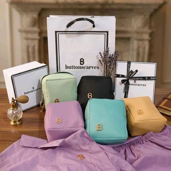 MUKENAH BUTTONSCARVES TRAVELLING PARASUT KOREA JUMBO LIKE ORI FREE Tas Tangan DAN HARDBOX PAPERBAG H