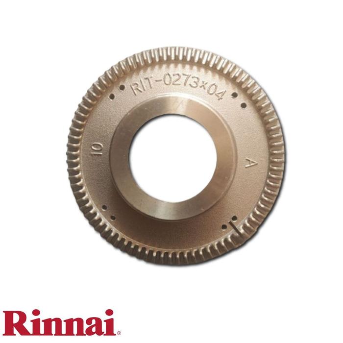 Burner Besar Kanan Kuningan Rinnai 522A, 511A, 602A, 602Ag, 712A, 514A, Dll Original