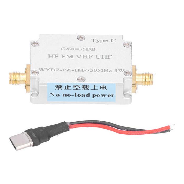 HF FM VHF UHF Transmitter Short Wave Power Amplifier Aluminium Alloy