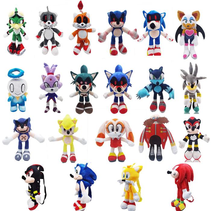 New Arrival Hedgehog Plush Stuffed Toy Shadow Tail Soft Sonic Plush