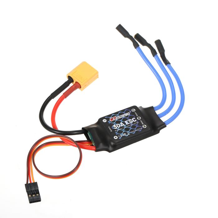 JHEMCU EM40A BLHELI_S ESC DShot600 2-6S 4in1 ESC tanpa sikat untuk