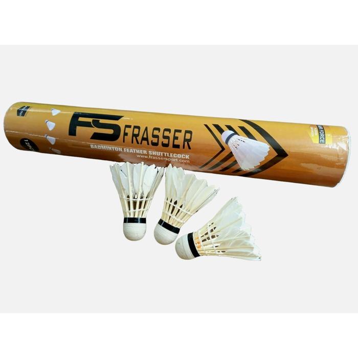 Frasser Shuttlecock Badminton Kok Bulutangkis Air Force Gold