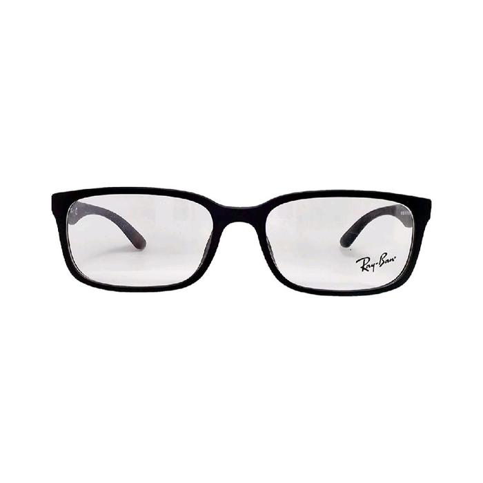 Frame Kacamata Rayban RB7123D 5196 56-18-150 Matte Black Original