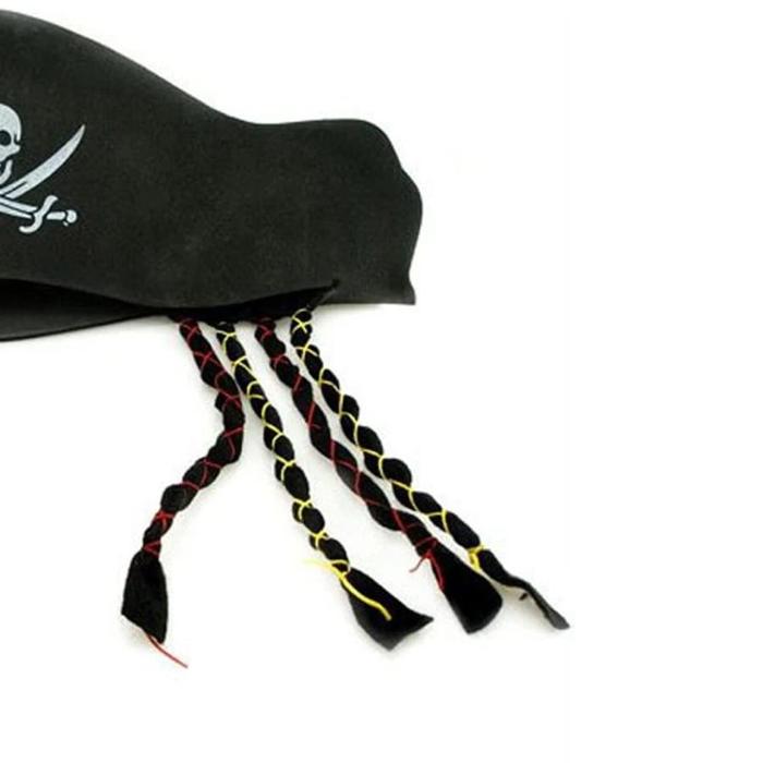 Cosplay Topi Kepang Bajak Laut Jack Sparrow Terlaris