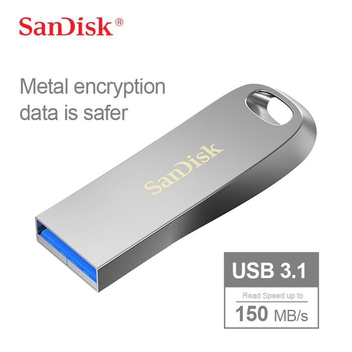 SanDisk 100% Original Genuine Metal Encryption Flash Drive USB 3.1