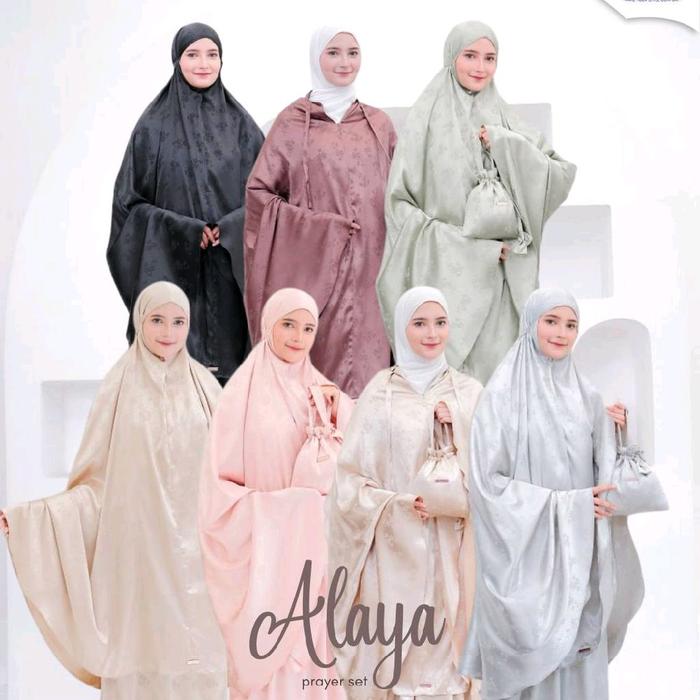 [PRE-ORDER]MUKENA ALAYA 2IN1 BY LUVENA