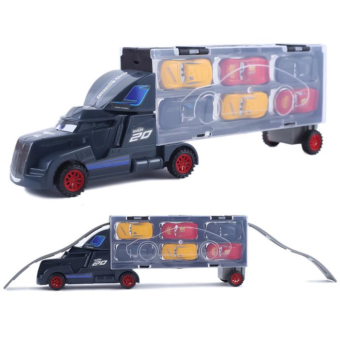 Disney Cars 3 Mack Truck Kids Toys Set Anime Figure Lightning McQueen