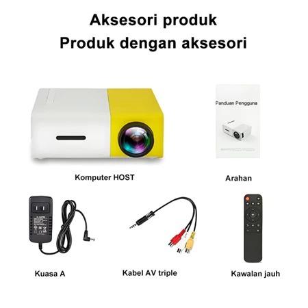 Proyektor Mini Yg300 Portable Led Mini Proyektor Mini Home Theater Proyektor Mini Proyektor Led