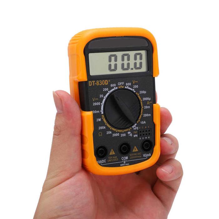 multimeter DT-830D+Digital Multimeter Portable Manual Adjustment