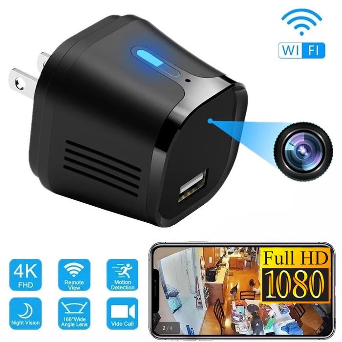 HDlivecam Mini Camera Espia Wifi Camera USB Charger Micro Camera