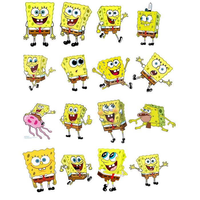 Gantungan Kunci Spongebob/Ganci Spongebob/Gantungan Kunci Akrilik/Spongebob/souvenir/Mercedais