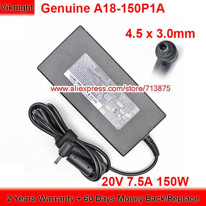 Genuine Chicony A18-150P1A 150W Charger 20V 7.5A AC Adapter for Msi