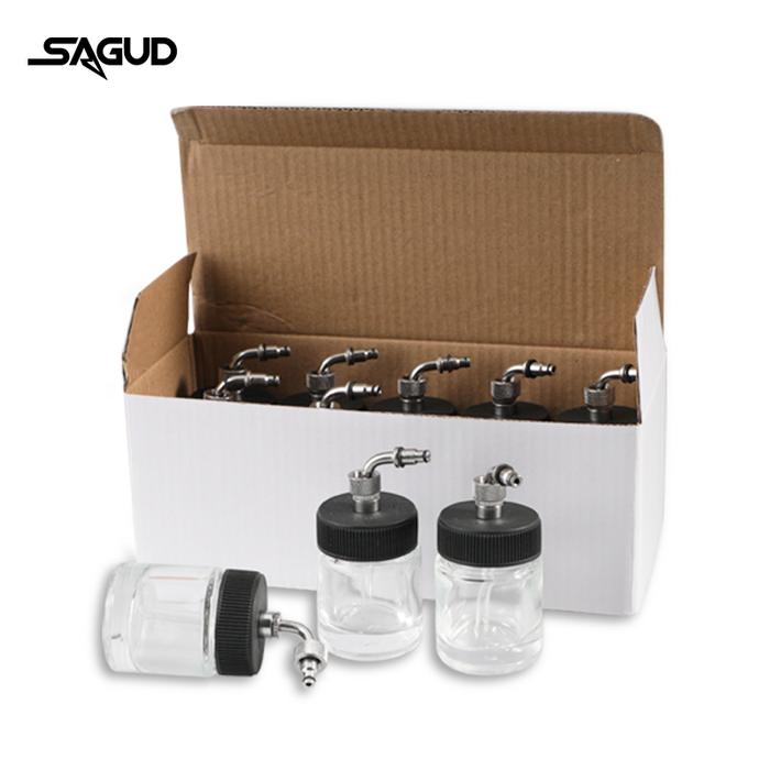 Fancyd Botol Kaca Airbrush Kotak Isi 10 Buah SD-07 Botol Kaca 22CC