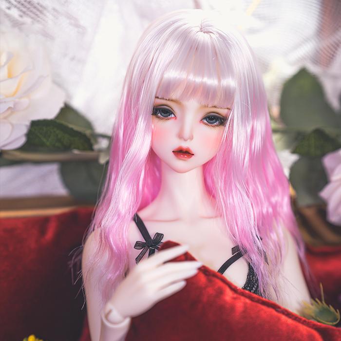 Rambut Pendek Boneka Pria Keren untuk Wig 1/3 1/4 1/6 BJD Wig Boneka