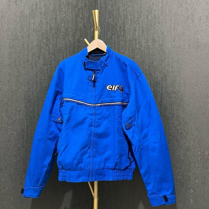 Vintage ELF 300 Anniversary Red Baron Motorcycle Jacket