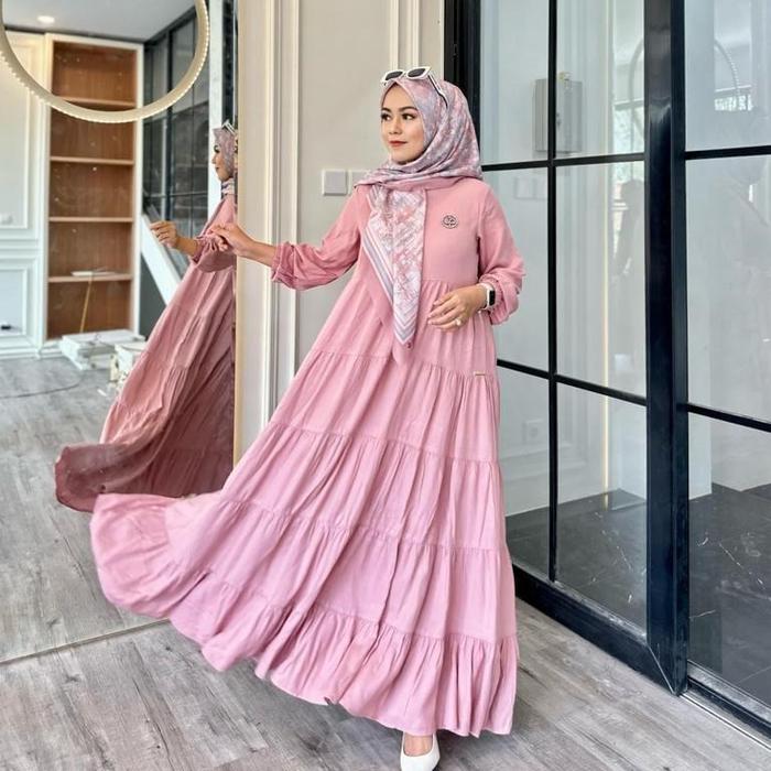 Journey Scarves Hanna Dress Katun Rayon Twill