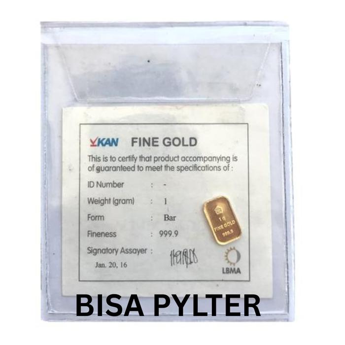 Logam Mulia antam 0.5 gram - 10 gram retro bisa pylterr