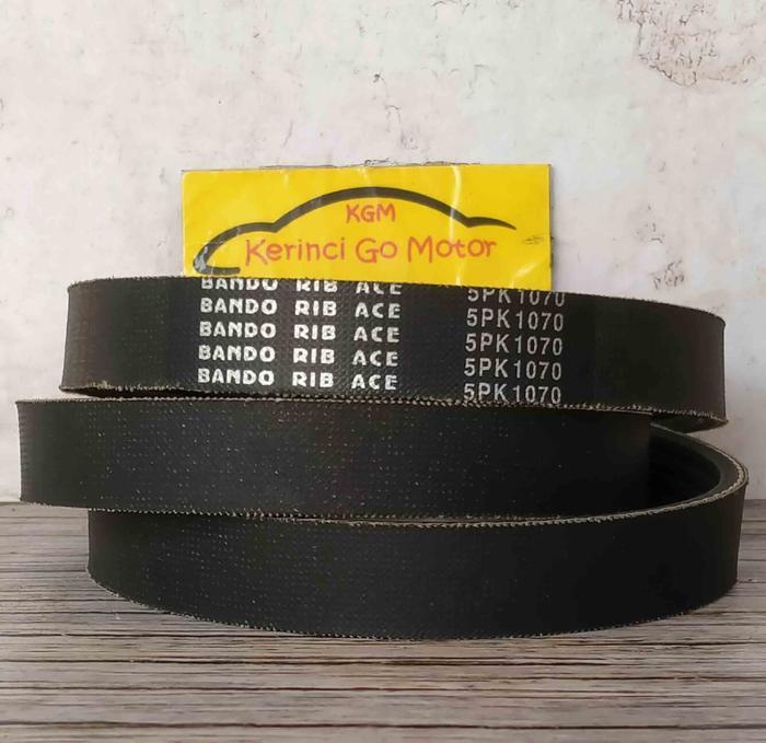 BANDO VAN BELT 5PK 1070 RIB BELT TALI KIPAS DINAMO AC GALLANT V6 92-02 KI1