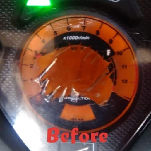 Polarizer stiker panel speedometer honda cs1 [NTS]