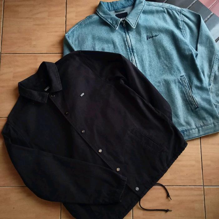COACH JACKET VANS DENIM SECOND ORIGINAL