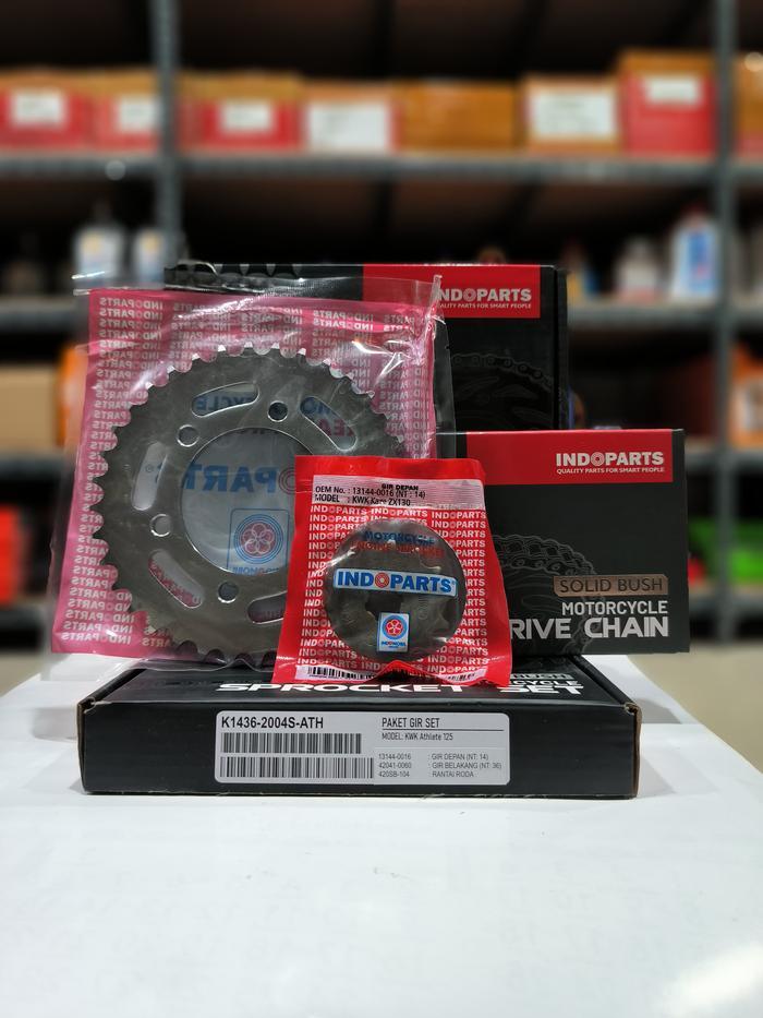 Gearset Athlete Indopart Komplit #Gratisongkir