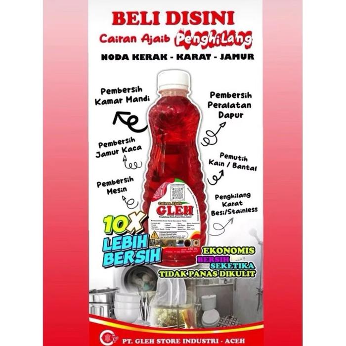 CAIRAN AJAIB PEMBERSIH GLEH - PEMBERSIH MULTIFUNGSI