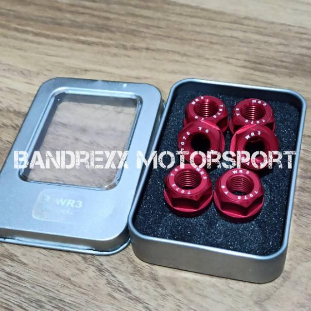 Mur Gear-Nut Gear WR3 Original For CBR250RR-R25-MT25-Ninja 250 Fi 2018