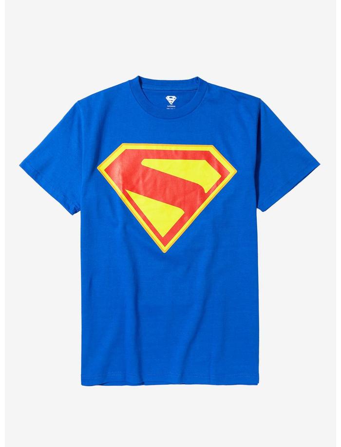 [Official Superman] Crest T-Shirt | DC Comics - Merchandise Original Resmi
