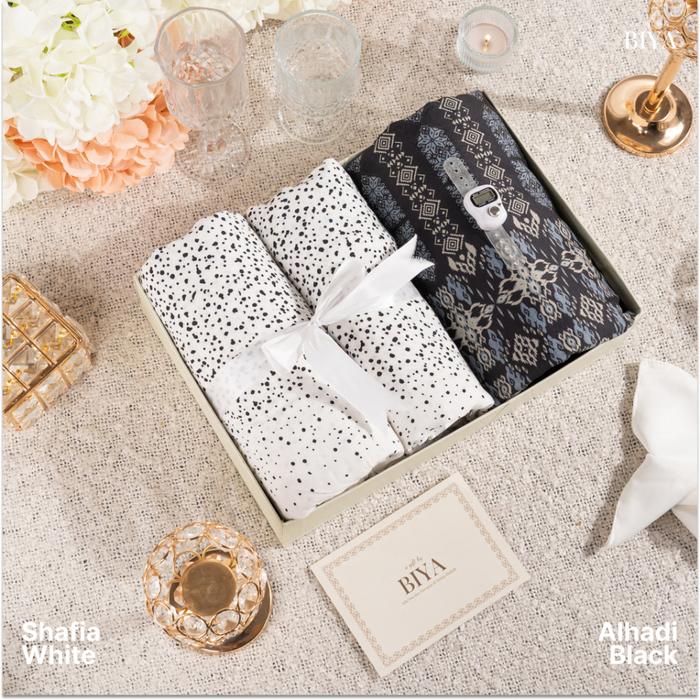 Terbaru GIFT COUPLE SET TAZBIYA MUKENA DAN SARUNG DEWASA | Hadiah Pernikahan | Paket Seserahan | Kad