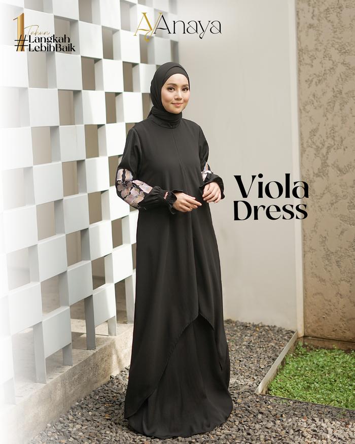 Anaya Hijab - Baju Gamis Viola