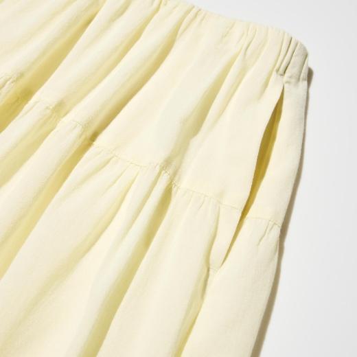 Sale Rok Panjang Katun Panel Paul And Joe Uniqlo