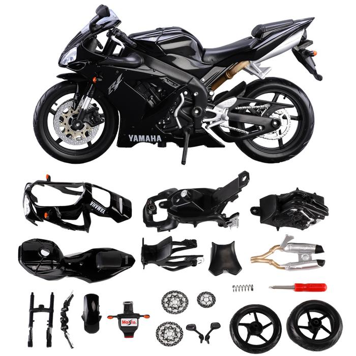 Maisto 1:12 Yamaha R1 Assembly Version Alloy Motorcycle Model Diecast